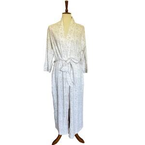 COTN Floral Paisley Pima Cotton Robe